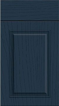 Carlton Paint Flow Matt Indigo Blue Kitchen Doors