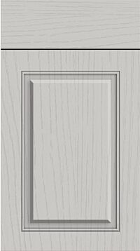 Carlton Paint Flow Matt Light Grey Kitchen Doors