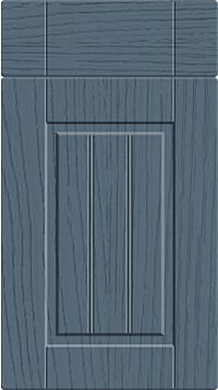 Newport Paint Flow Matt Colonial Blue Kitchen Doors