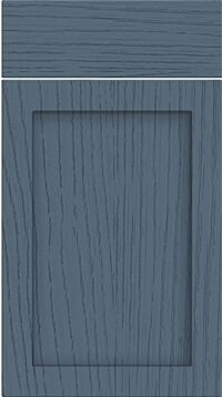 Oakham Paint Flow Matt Colonial Blue Kitchen Doors