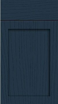 Oakham Paint Flow Matt Indigo Blue Kitchen Doors