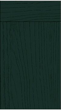 Venice Paint Flow Matt Fir Green Kitchen Doors