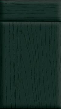 Lincoln Paint Flow Matt Fir Green Kitchen Doors
