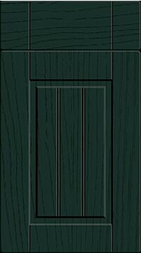 Newport Paint Flow Matt Fir Green Kitchen Doors