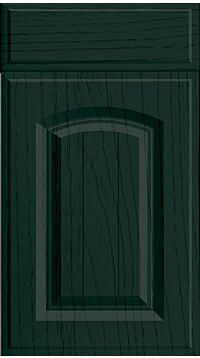 Westbury Paint Flow Matt Fir Green Kitchen Doors