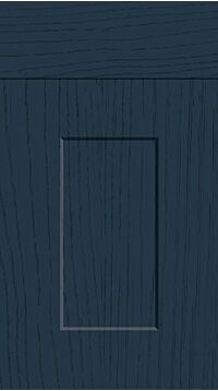 Carrick Paint Flow Matt Indigo Blue Kitchen Doors