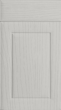 Ashford Paint Flow Matt Light Grey Kitchen Doors
