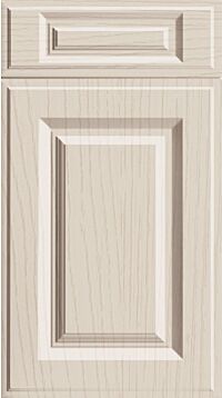 Palermo Paint Flow Matt Taupe Grey Kitchen Doors