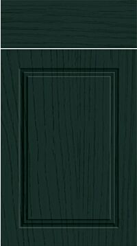 Paris Paint Flow Matt Fir Green Kitchen Doors