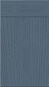 Venice Paint Flow Matt Colonial Blue Kitchen Doors