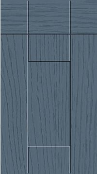 Warwick Paint Flow Matt Colonial Blue Kitchen Doors