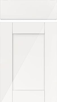 Wessex High Gloss White Kitchen Doors