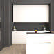 Simplicity Kitchen Door in Supermatt White - room